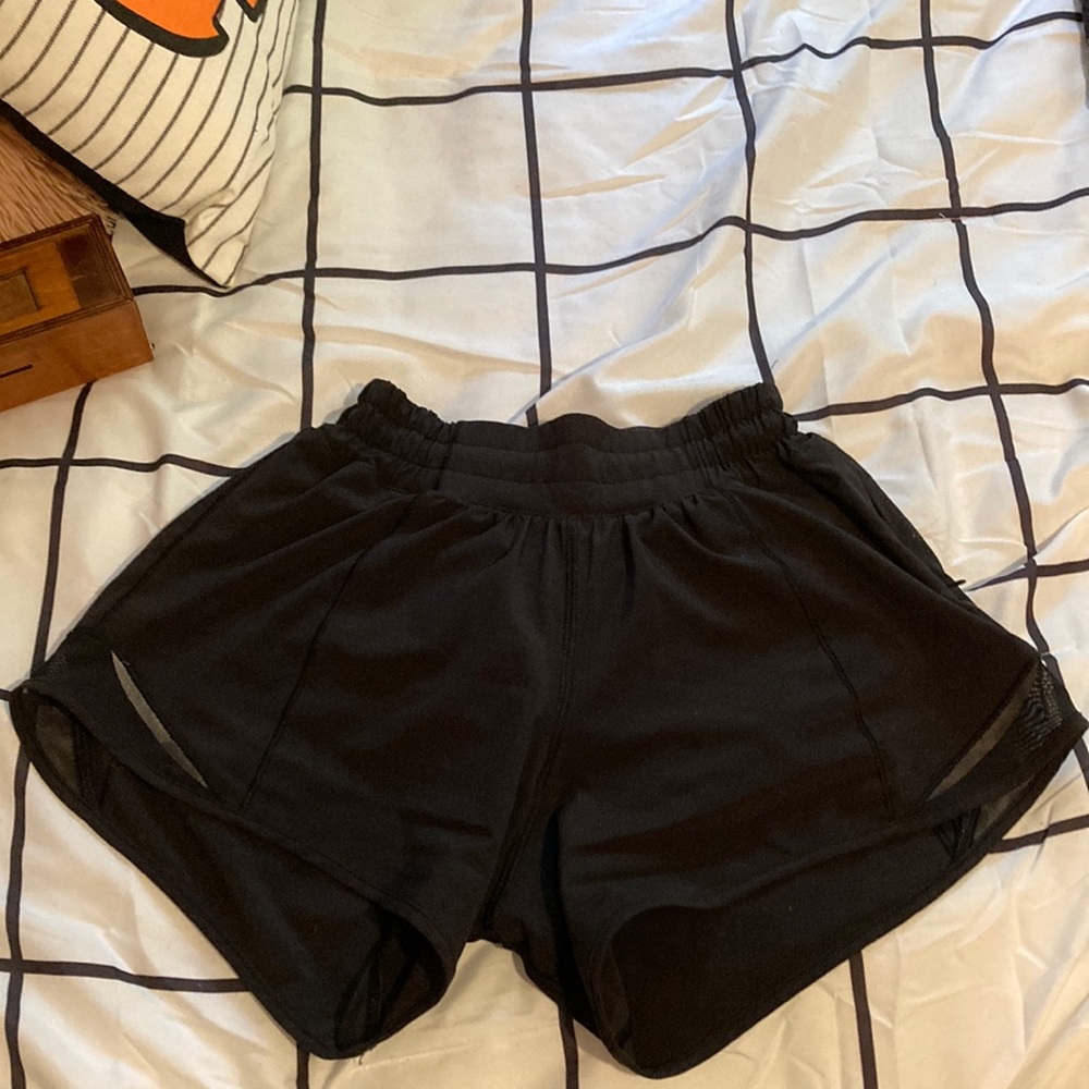 Lululemon Black Hotty Hots size 0 long